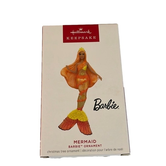 NWOT 2023 Barbie mermaid ornament - Picture 1 of 3